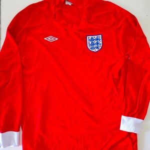 Umbro England soccer jersey